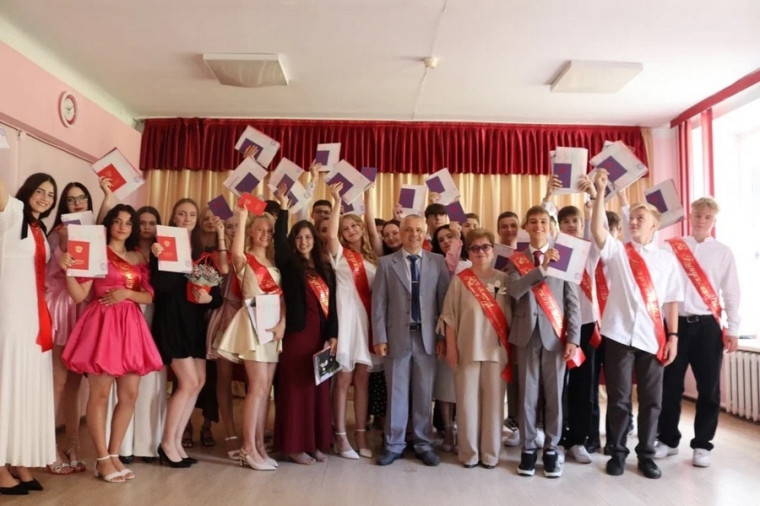 Праздник первого аттестата!.
